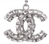 CHANEL CC Crystal Drop Earrings
