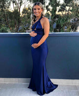 LILIANA GOWN NAVY